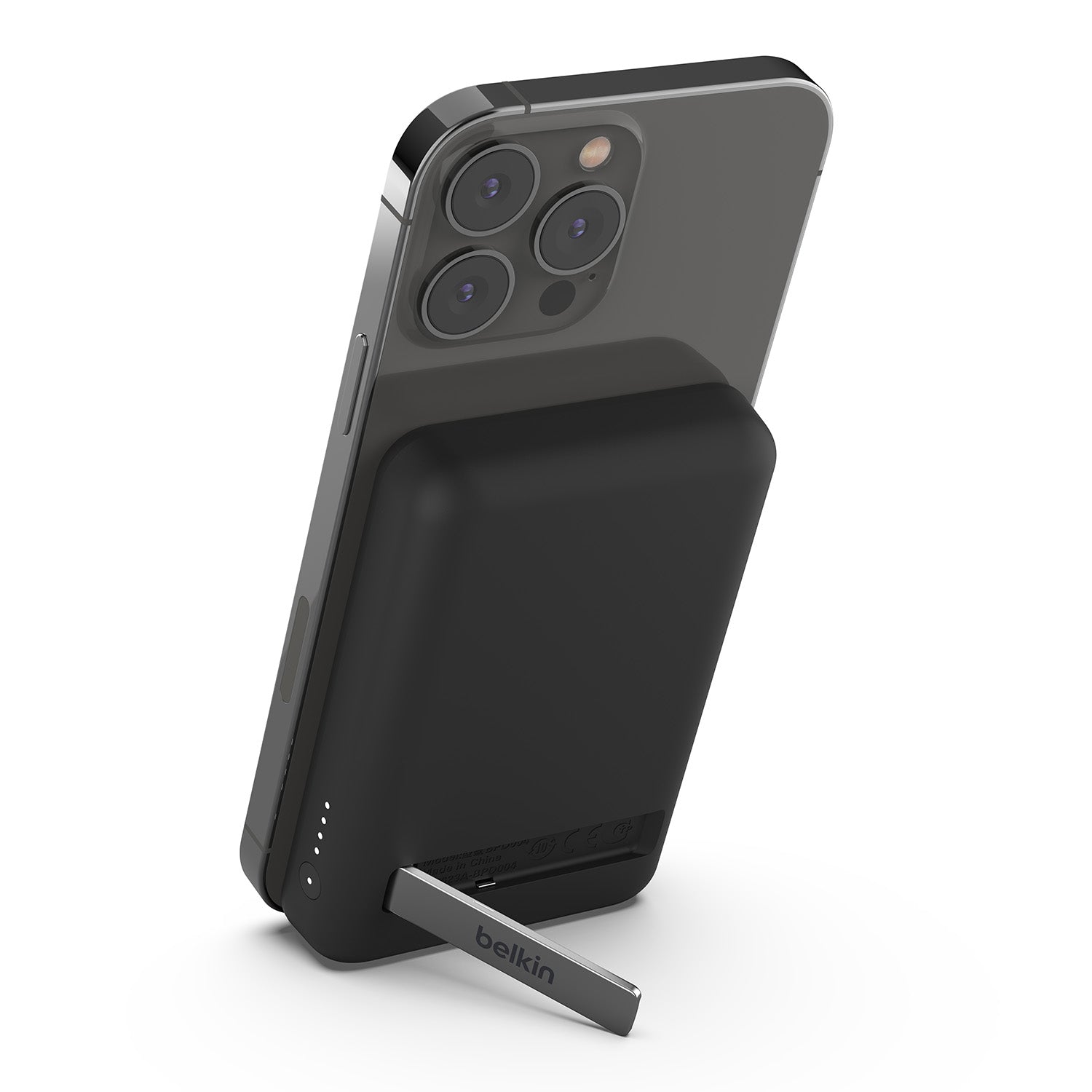 Belkin - BoostCharge Magnetic Wireless Power Bank 5K + Stand