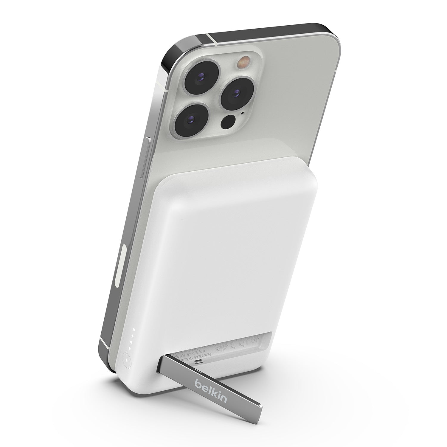 Belkin - BoostCharge Magnetic Wireless Power Bank 5K + Stand