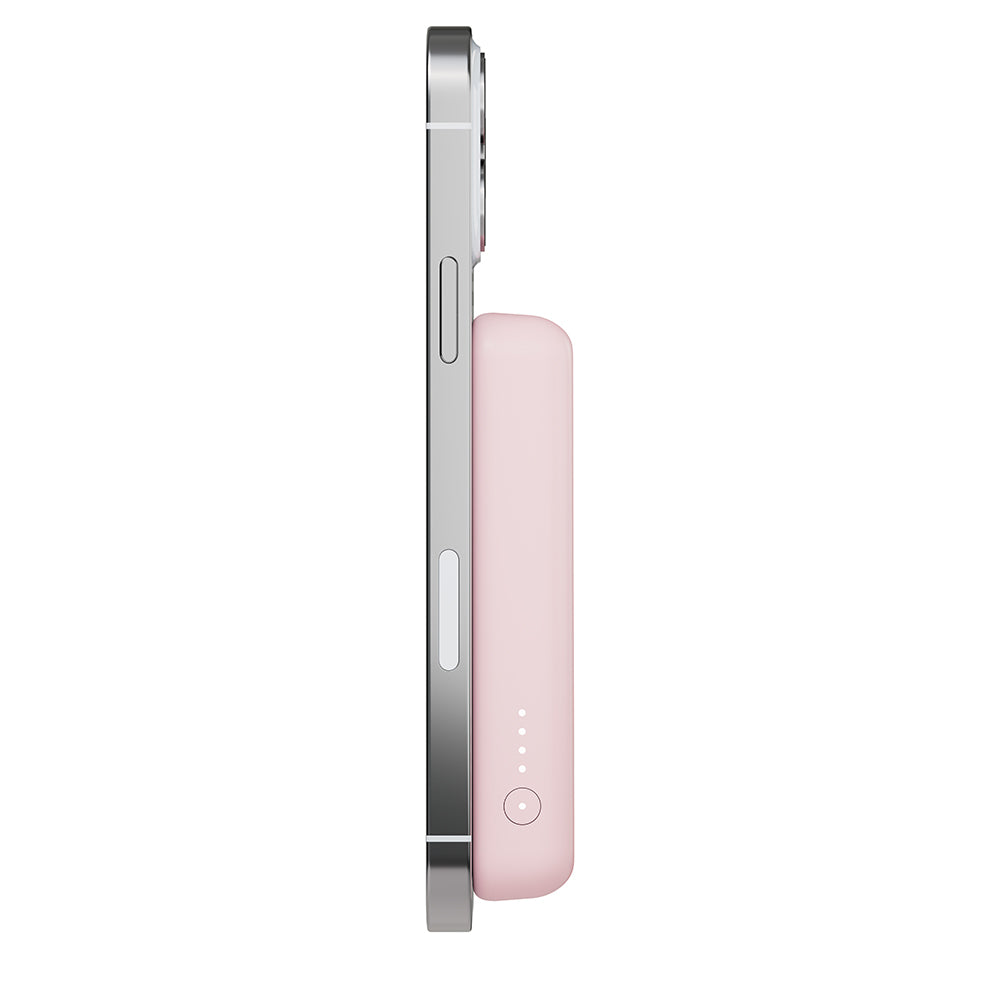 Belkin - BoostCharge Magnetic Wireless Power Bank 5K + Stand