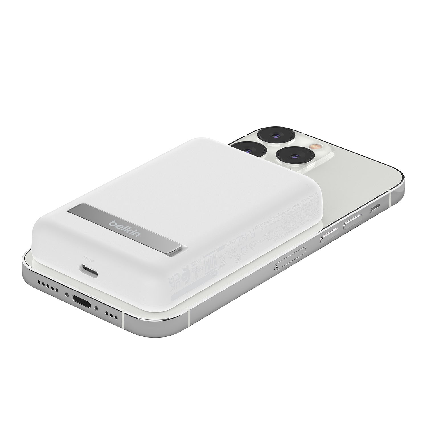 Belkin - BoostCharge Magnetic Wireless Power Bank 5K + Stand