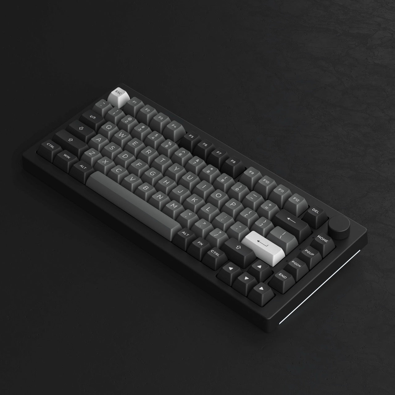 Akko - Black & Silver 5075B Plus Wireless Mechanical Keyboard