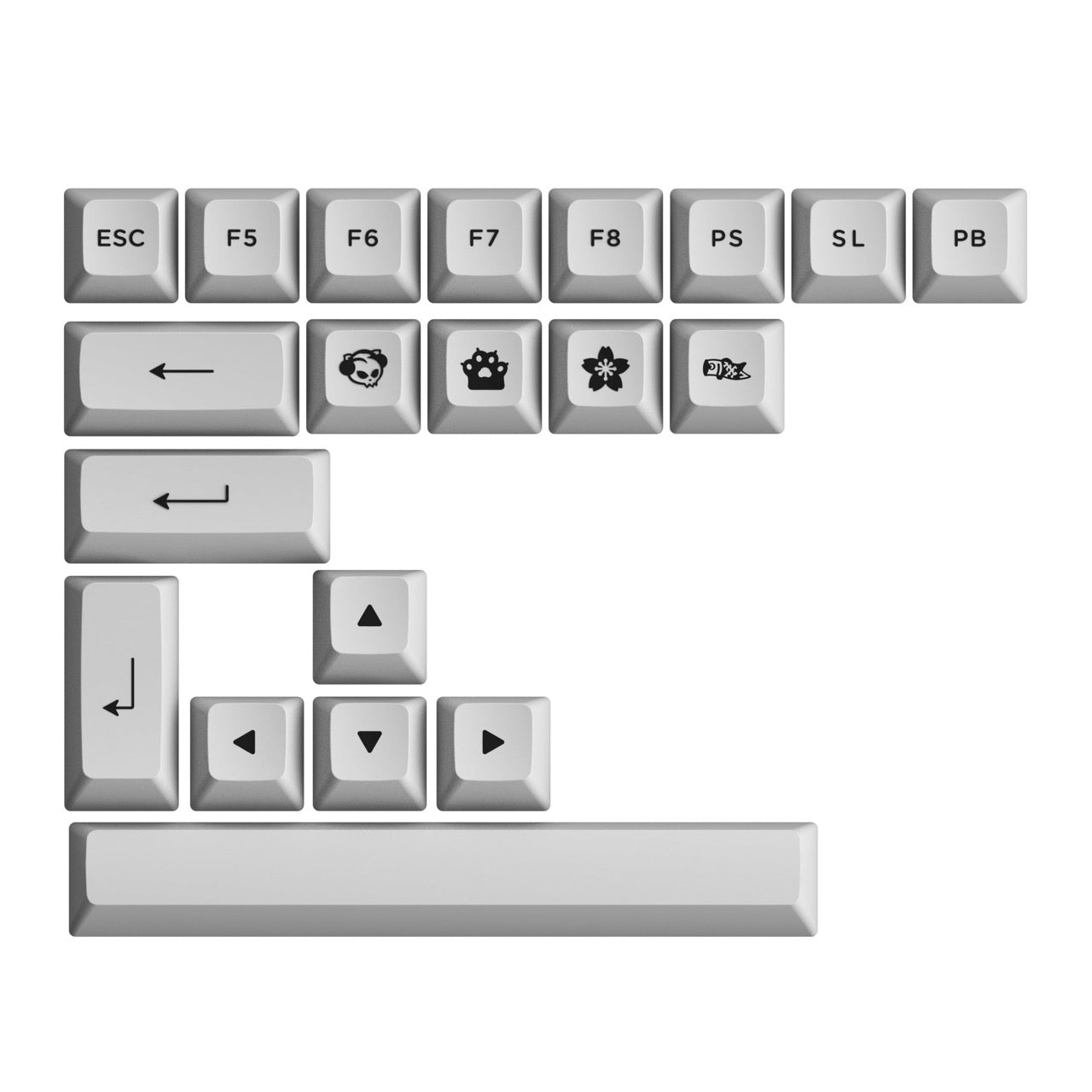 Akko - Black & Silver 5075B Plus Wireless Mechanical Keyboard