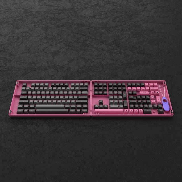 Akko - Black & Rose Keycap Set (197-Key)