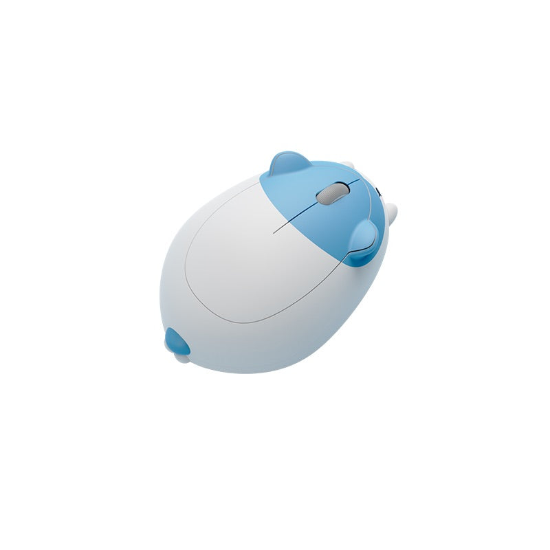 Akko - Blue and White Cat Mouse