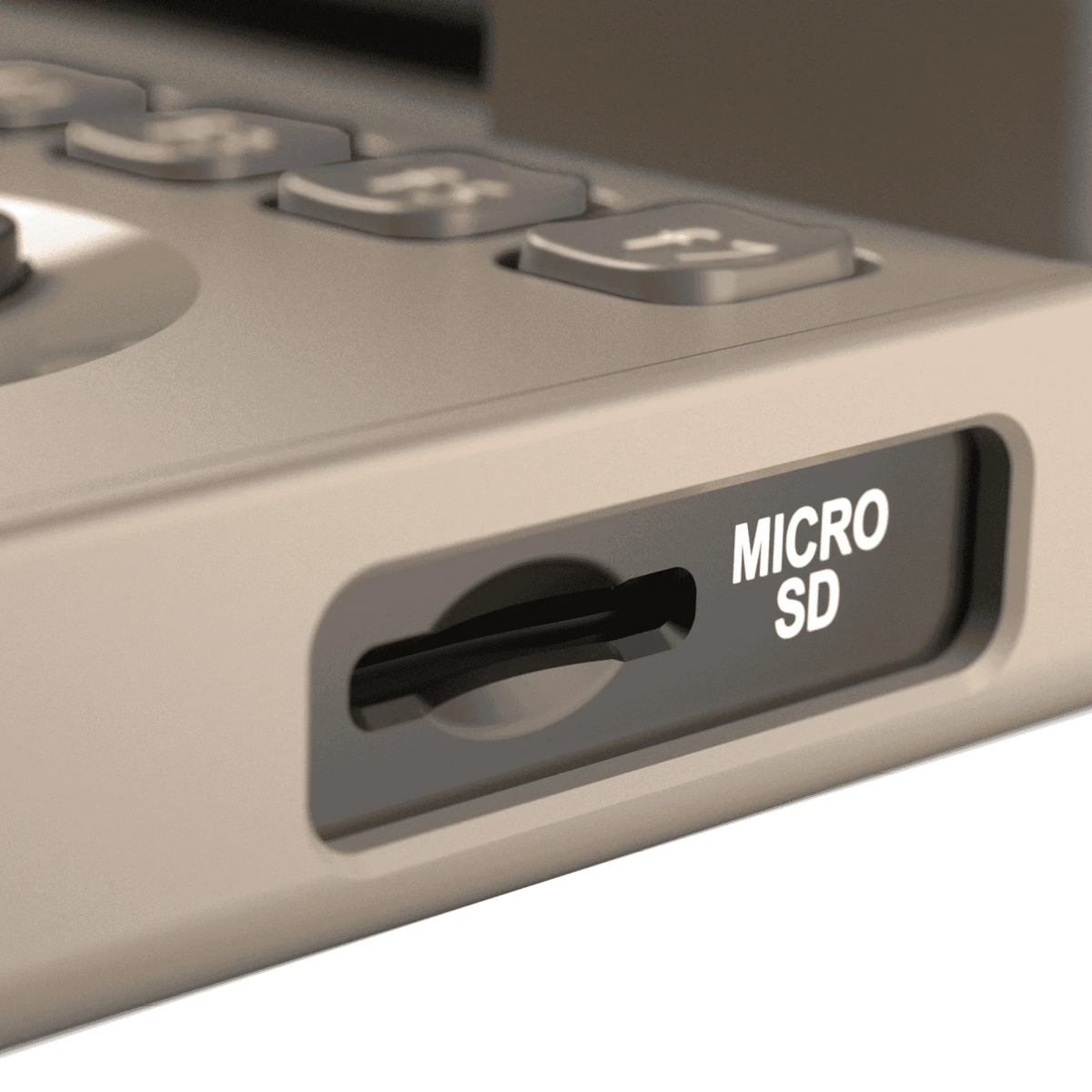 Złącze Micro SD w klawiaturze mechanicznej, idealne dla personalizacji desk setupu i home office