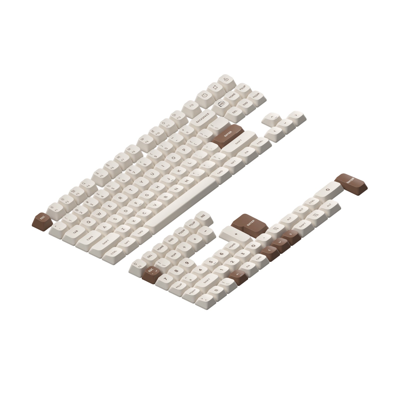 NuPhy - Gem mSA Double-shot PBT Keycaps