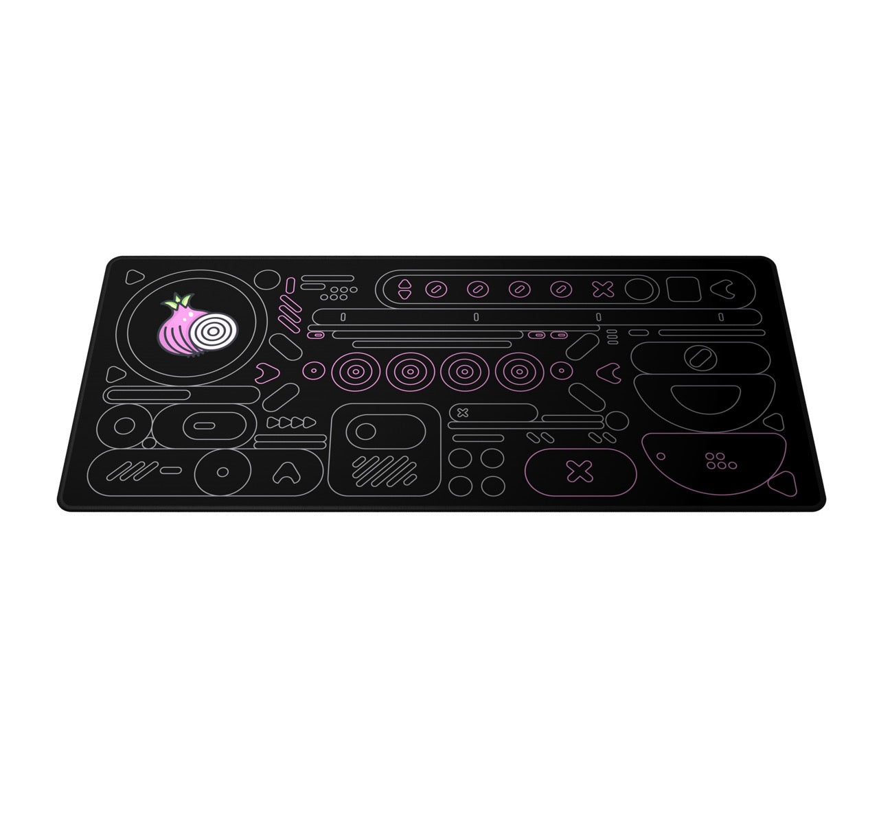 Dark Project - Onionite Pattern Mousepad XL