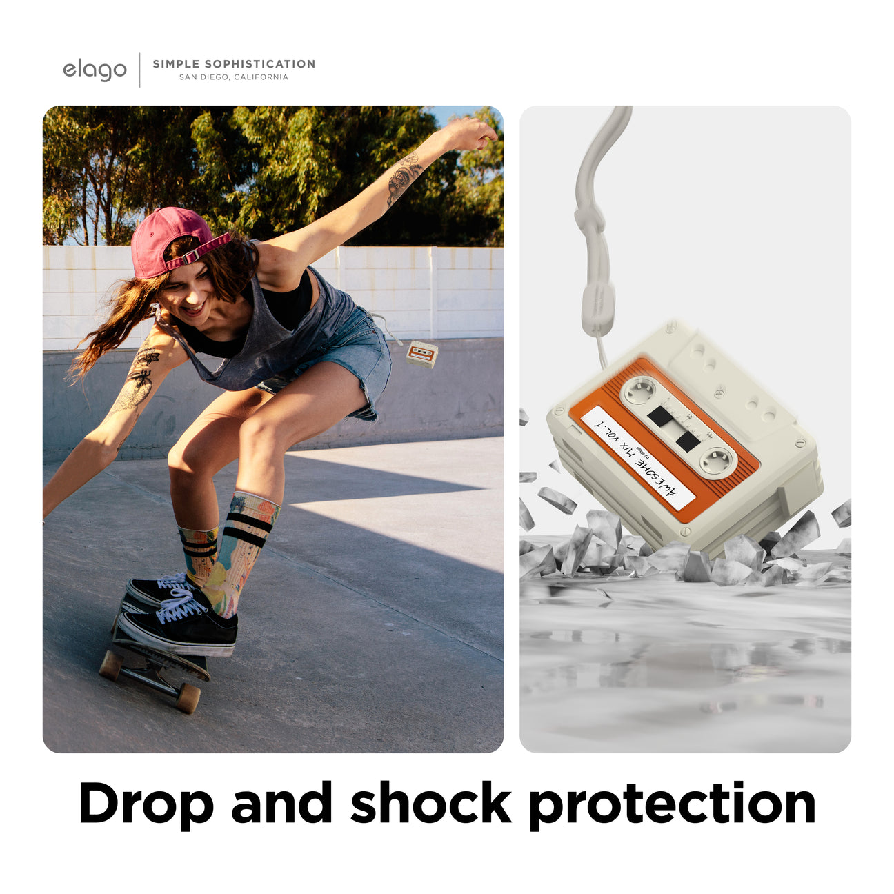Elago - Cassette Tape Case for AirPods Pro 2