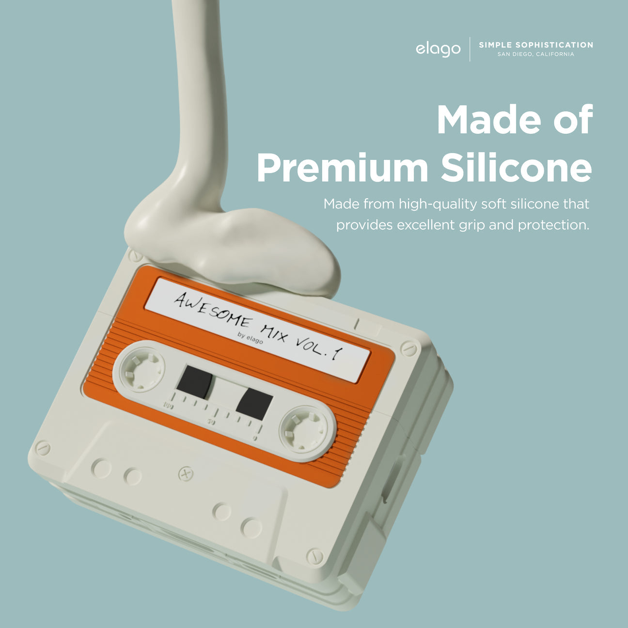 Elago - Cassette Tape Case for AirPods Pro 2