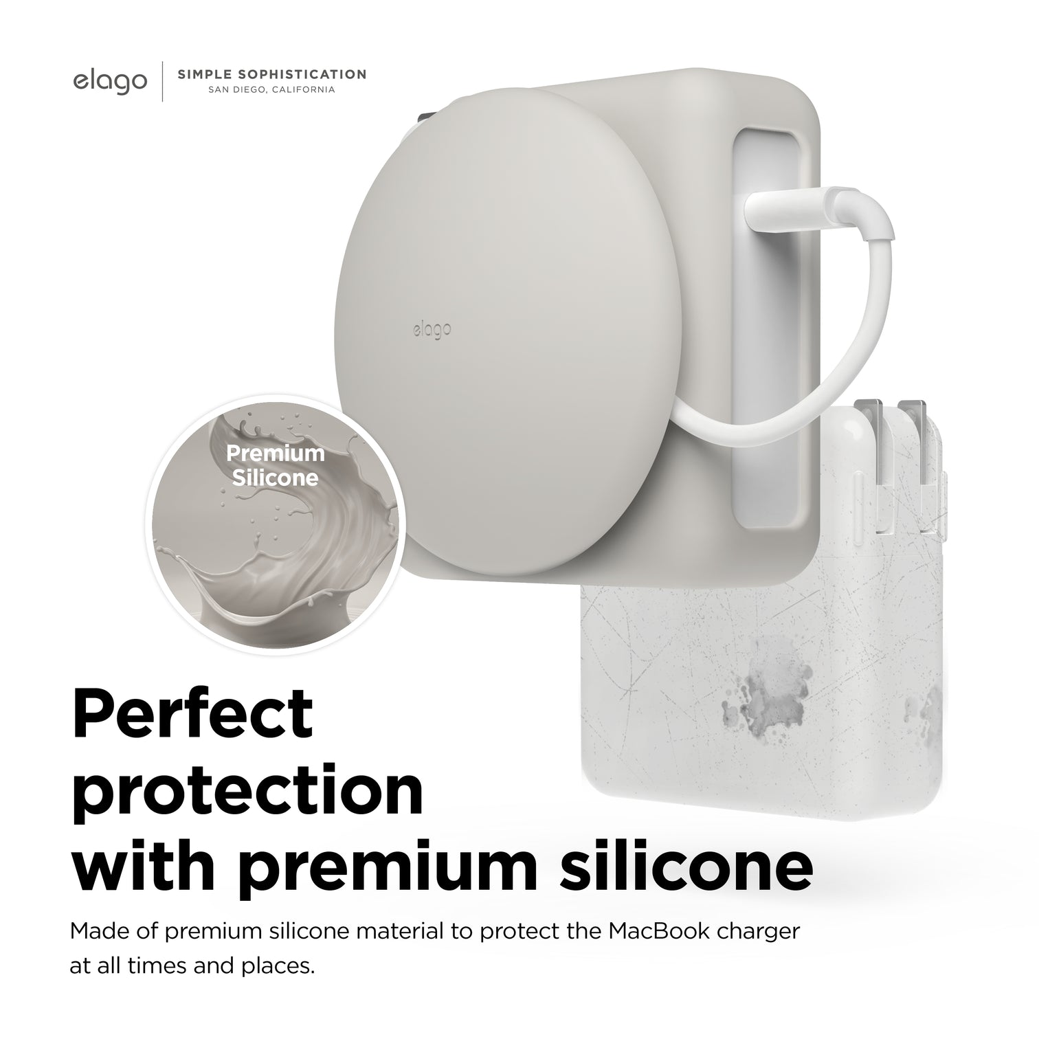 Elago - MacBook Charger Cable Management Case