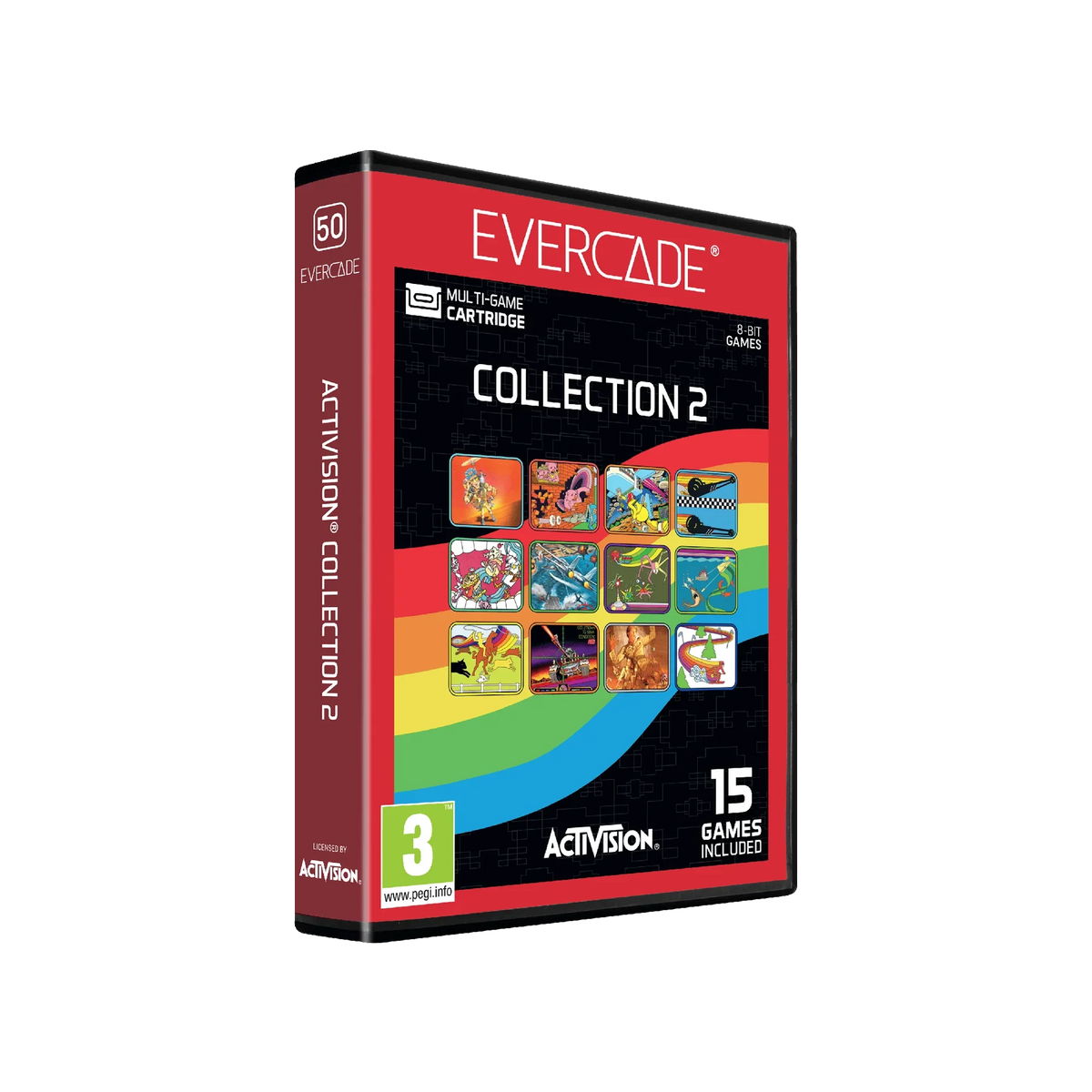 Evercade Collection 2 – kasetka z 15 klasycznymi grami 8-bitowymi, idealna dla fanów retro gamingu