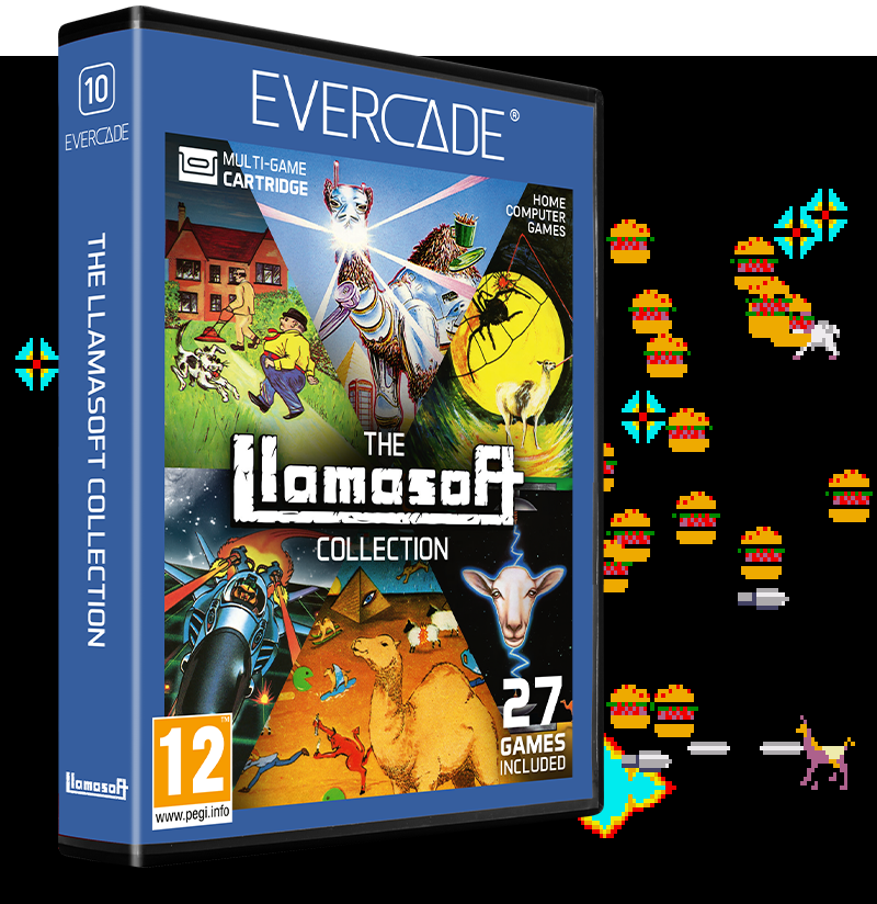 Evercade - The Llamasoft Collection - Retro Games Set