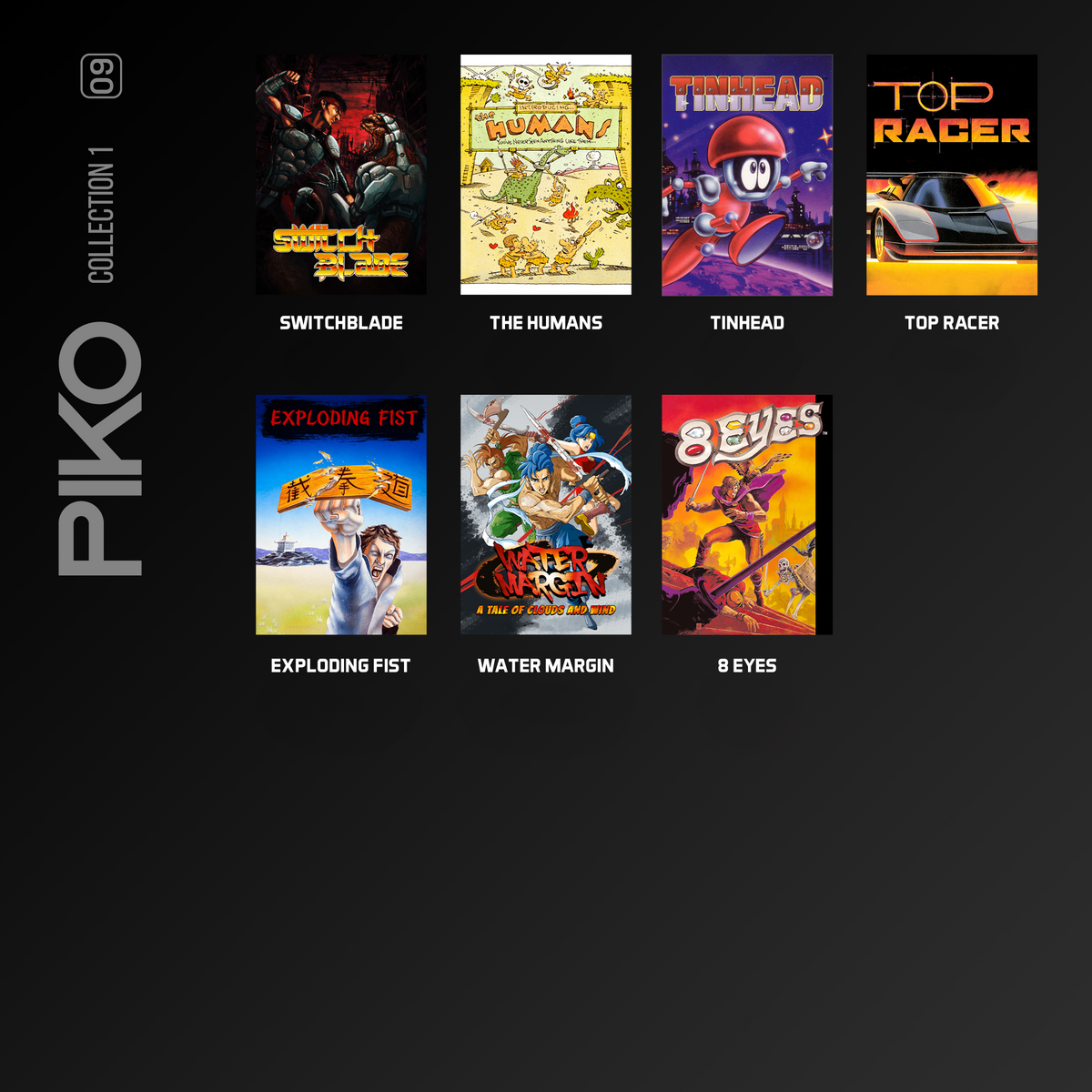 Evercade - Piko Interactive Collection 1 - Retro Games Set