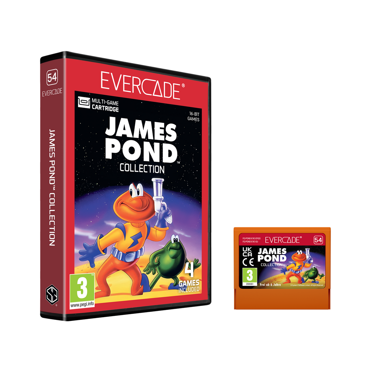 Evercade - James Pond Collection - Retro Games Set