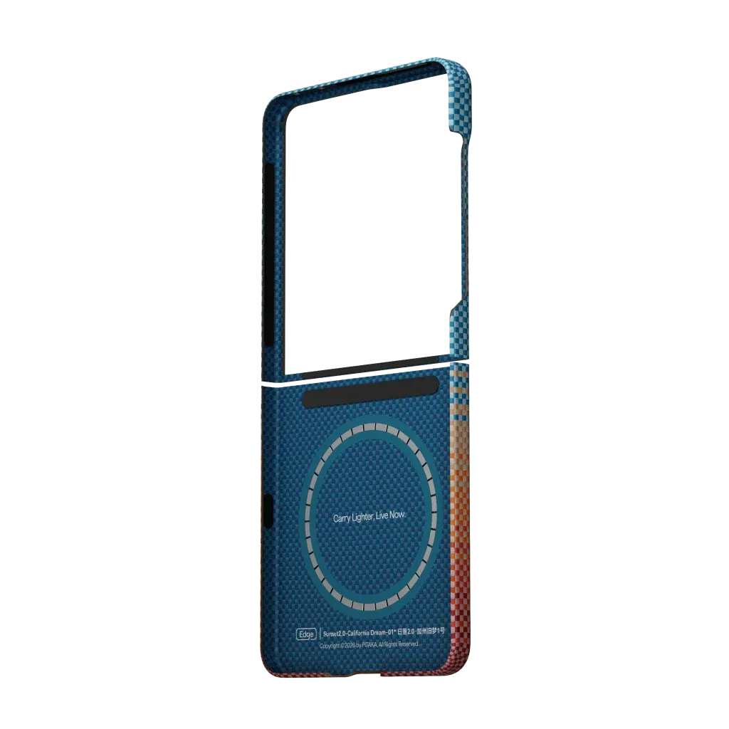 PITAKA - Edge Case Sunset 2.0 California Dream-01 for Galaxy Z Flip8