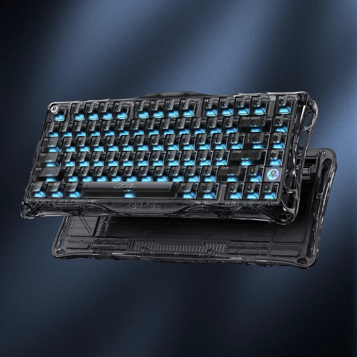 GravaStar - Mercury V75 Lite Onyx Crystal HE Keyboard