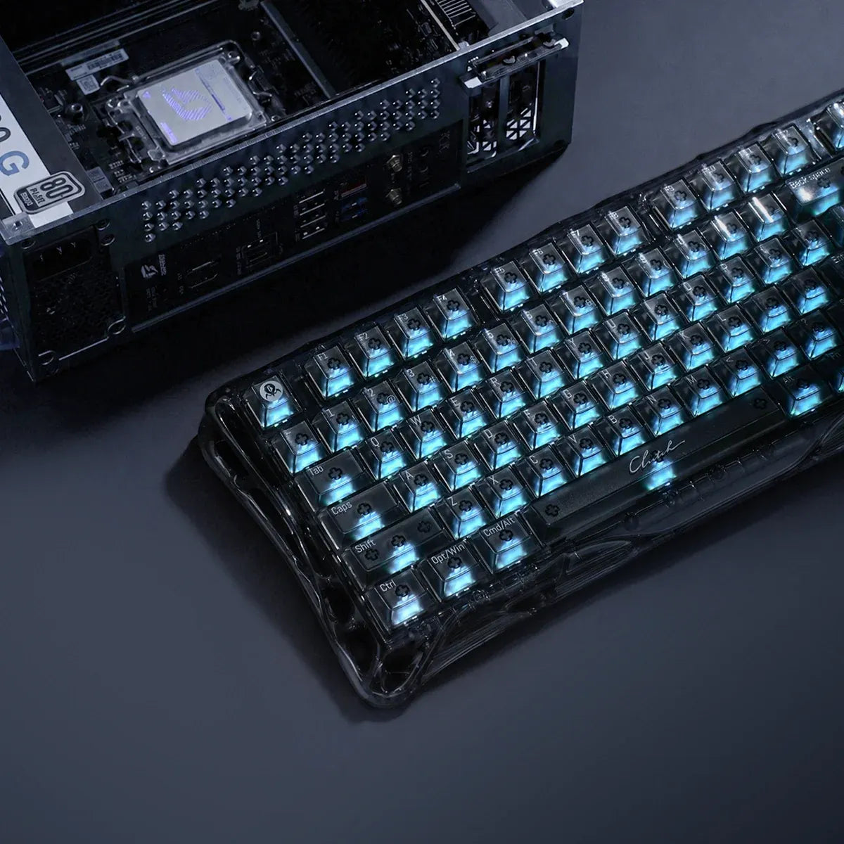 GravaStar - Mercury V75 Lite Onyx Crystal HE Keyboard