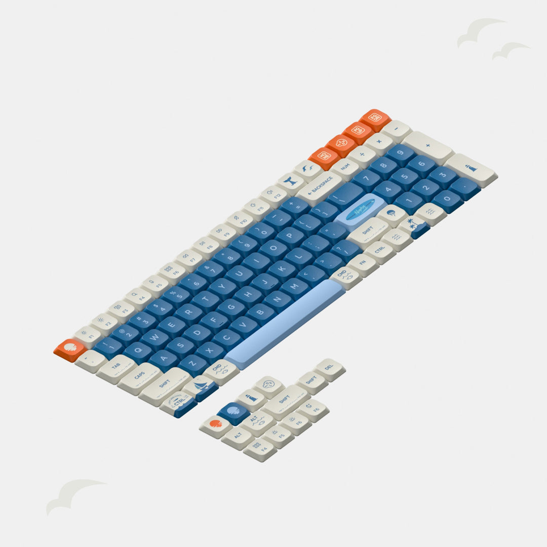 NuPhy - Shiokaze nSA Dye-sub PBT Keycaps