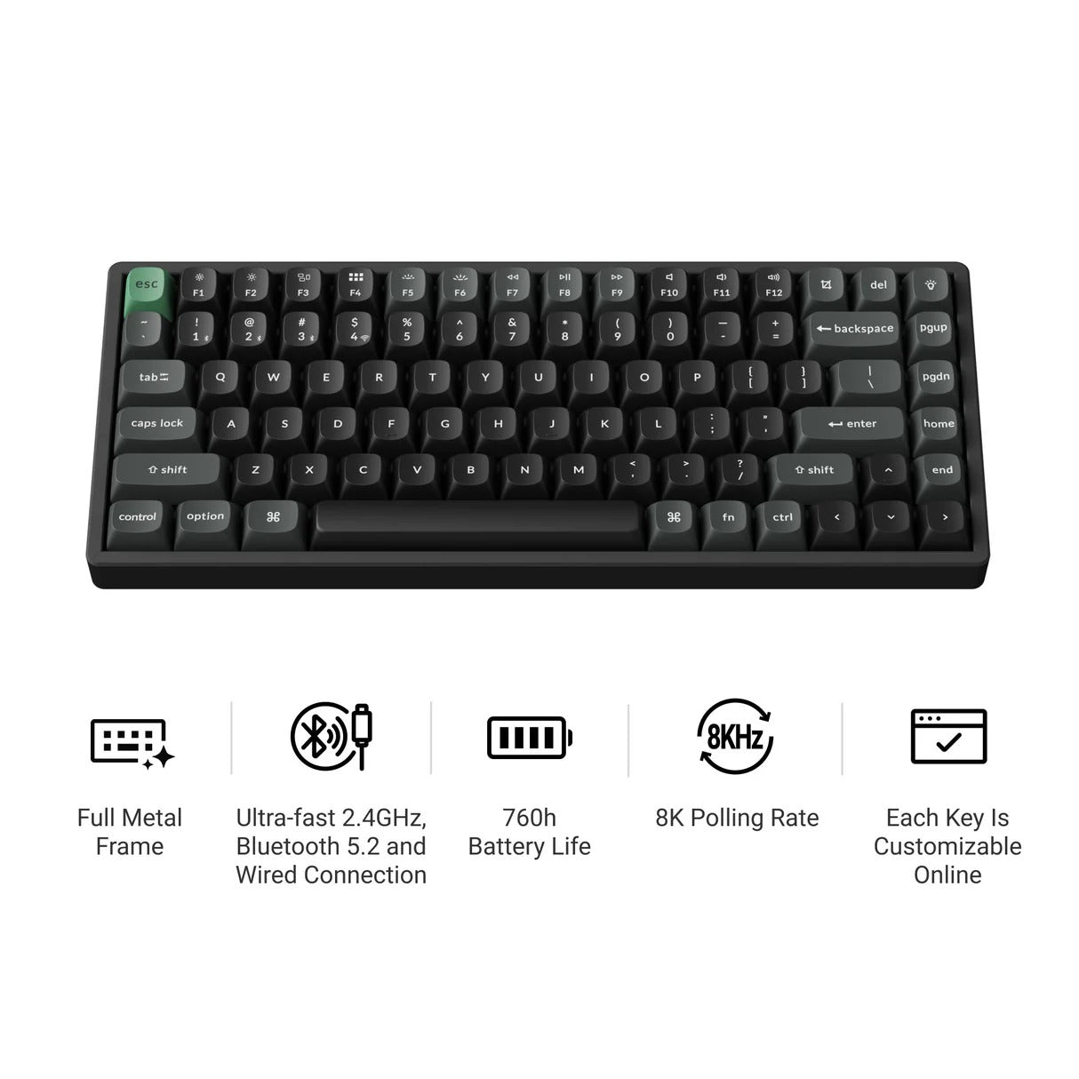 Keychron - K2 Ultra 8k Wireless Mechanical Keyboard
