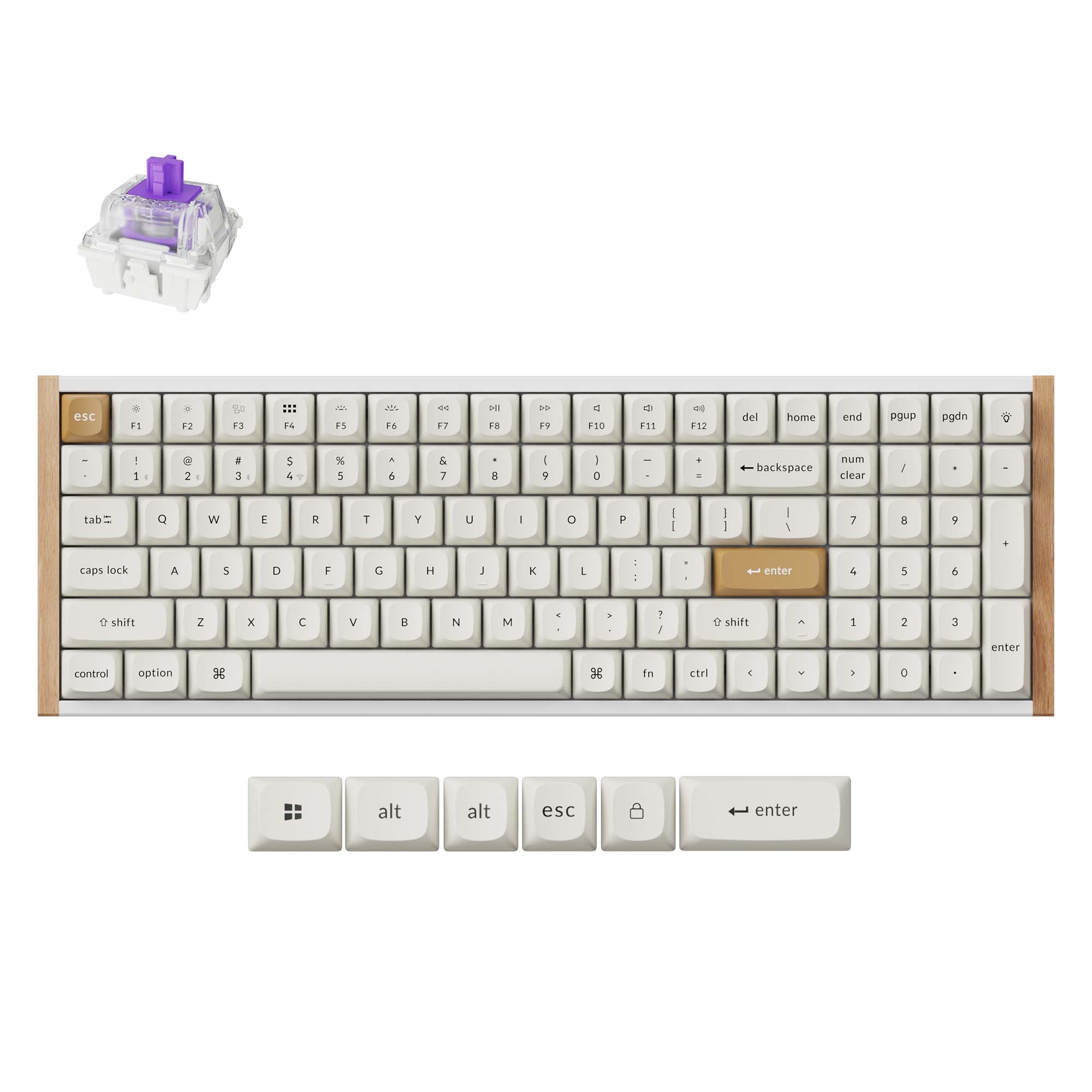 Keychron - K4 HE Wireless Magnetic Switch Custom Keyboard