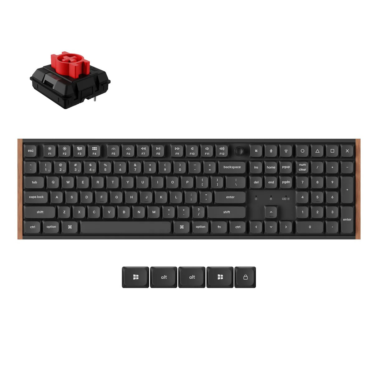 Keychron - K5 Ultra 8k Wireless Low-Profile Mechanical Keyboard