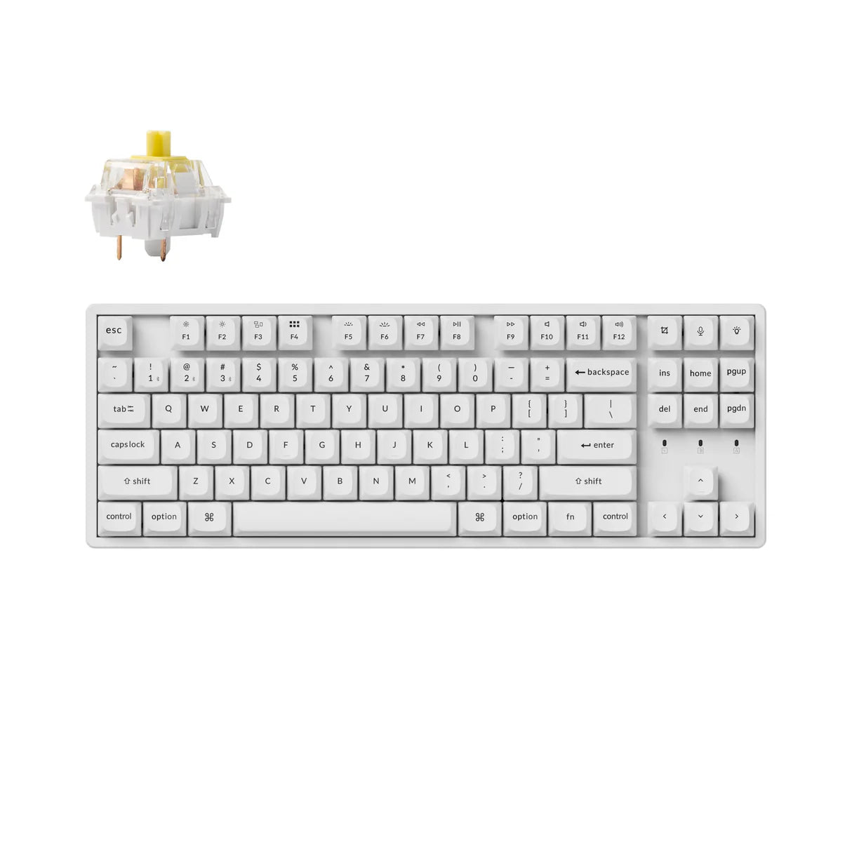 Keychron - K8 Pro QMK/VIA Wireless Mechanical Keyboard