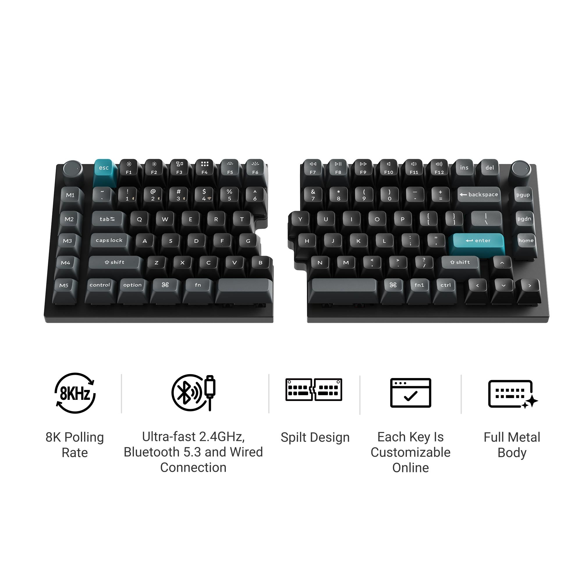 Keychron Q11 Ultra 8K Wireless Custom Mechanical Keyboard