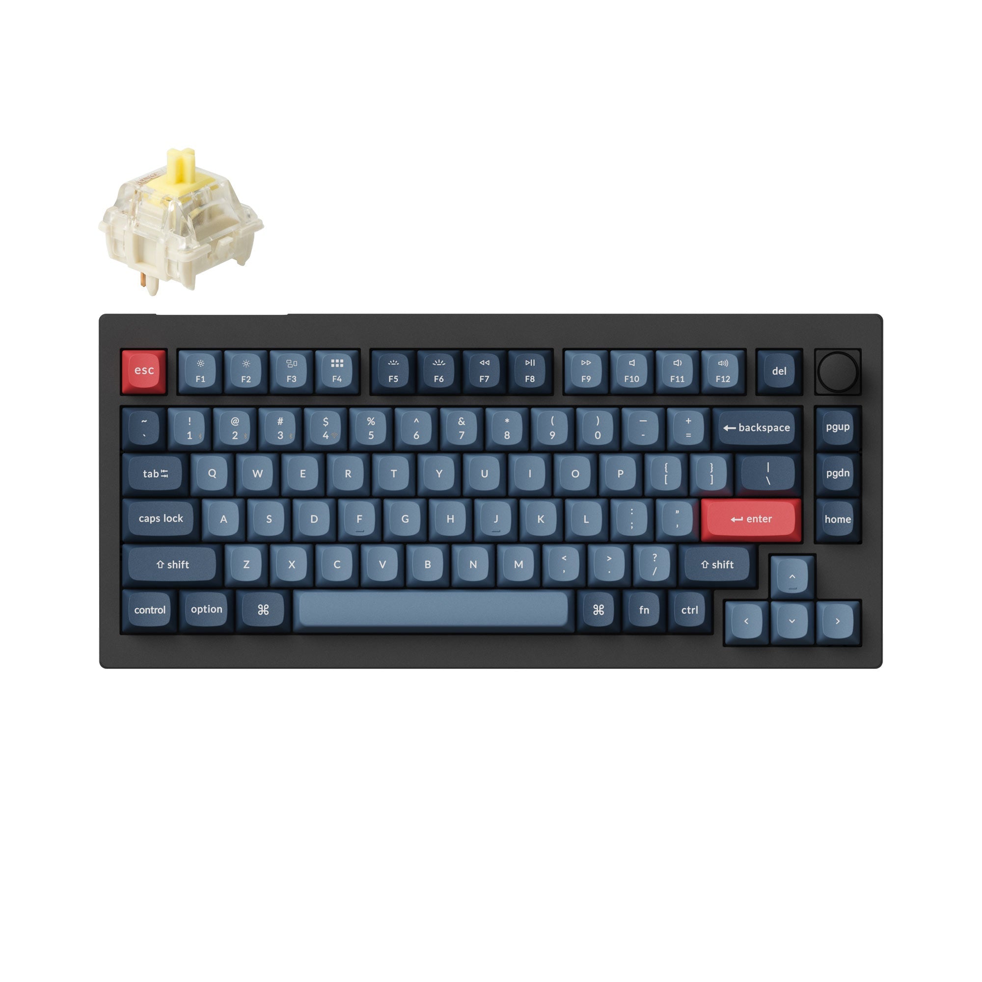 Keychron - V1 Max QMK/VIA Wireless Custom Mechanical Keyboard