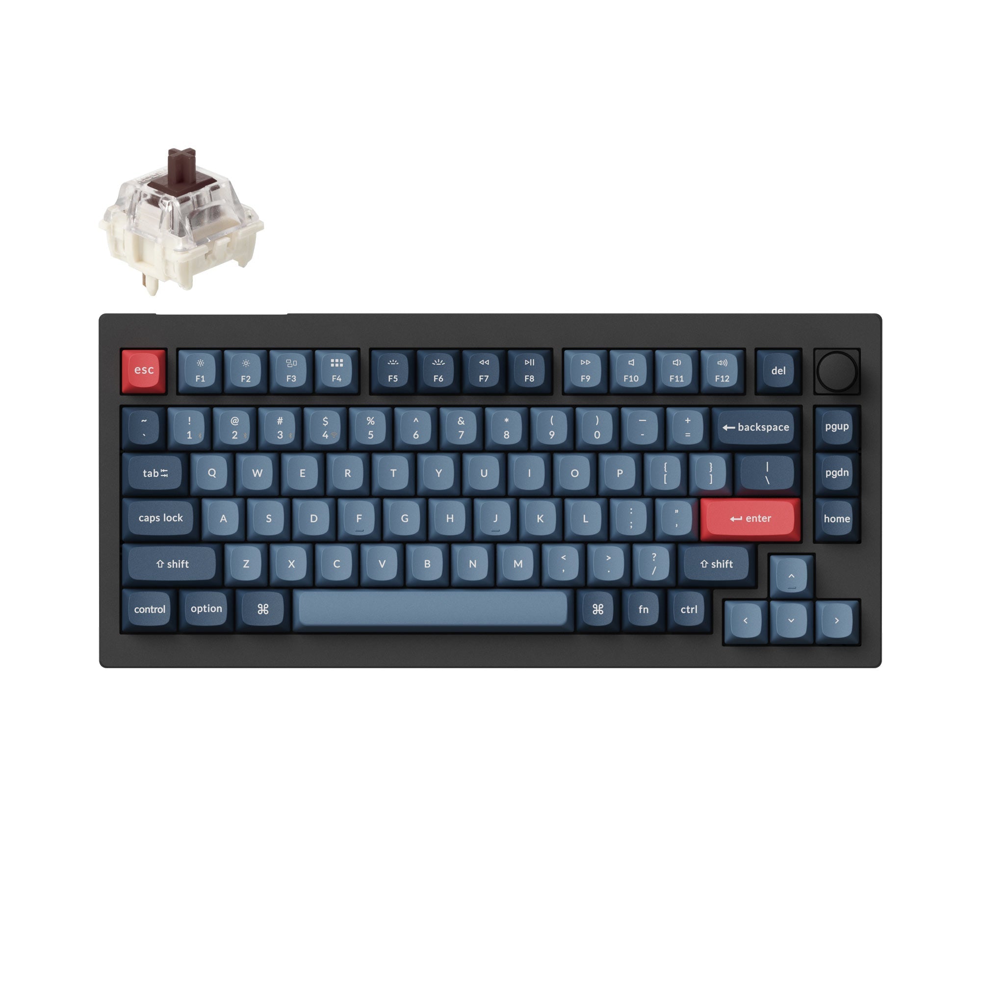 Keychron - V1 Max QMK/VIA Wireless Custom Mechanical Keyboard