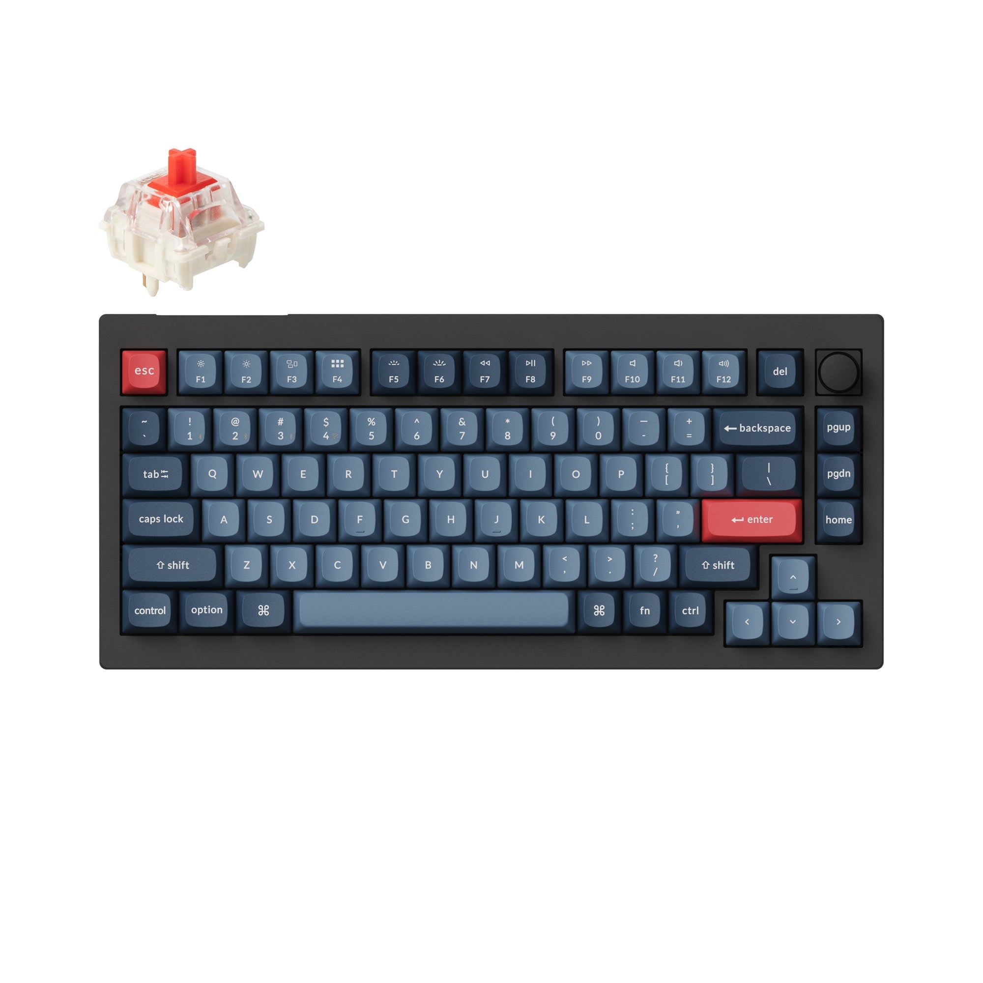 Keychron - V1 Max QMK/VIA Wireless Custom Mechanical Keyboard