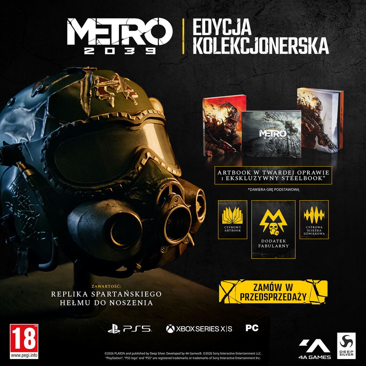 METRO 2039 Collector's Edition – Game for PlayStation 5