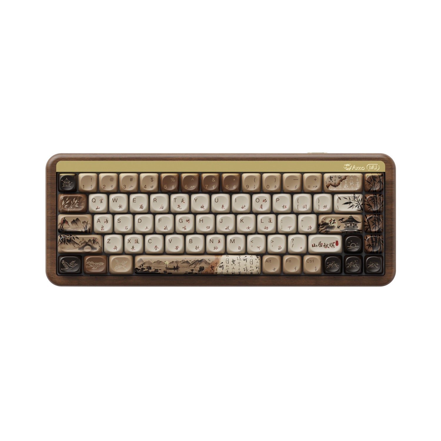 Akko - MU01 Wooden Keyboard