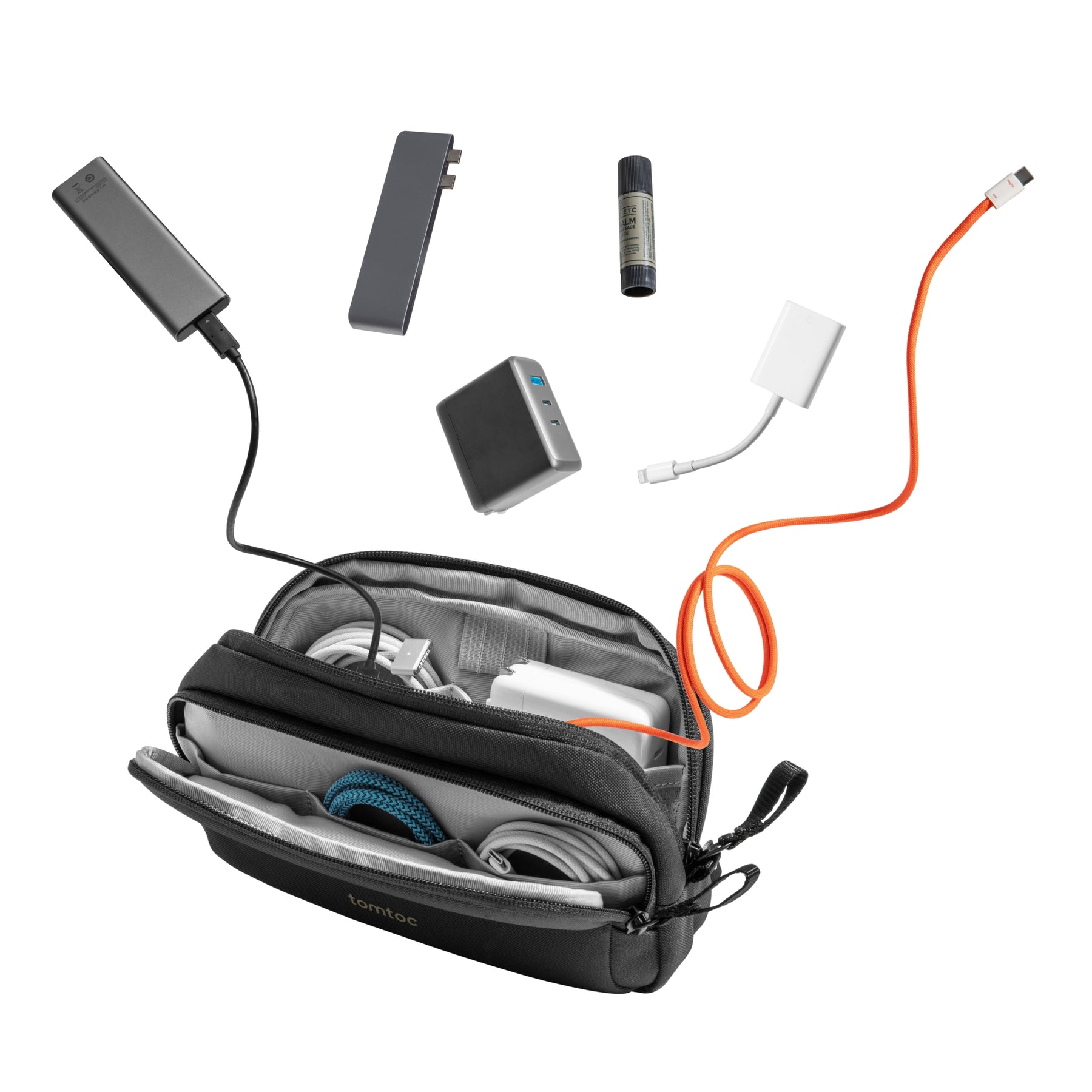 Tomtoc - Light-T12 Electronic Accessory Pouch M
