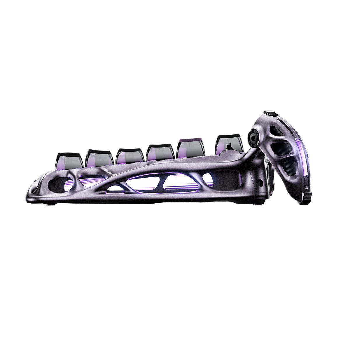 GravaStar - Mercury V75 Pro Iron Purple - Wired Magnetic Keyboard