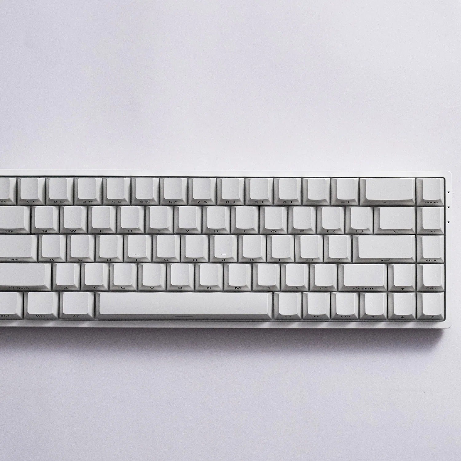 MonsGeek - FUN68 HE Shine-Through White - Wired Magnetic Keyboard