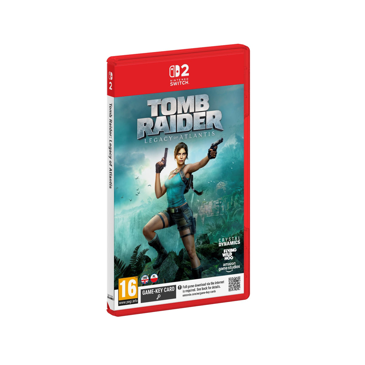 PLAION – Tomb Raider: Legacy of Atlantis Day One Edition (Game-Key Card) – Game for Nintedo Switch 2
