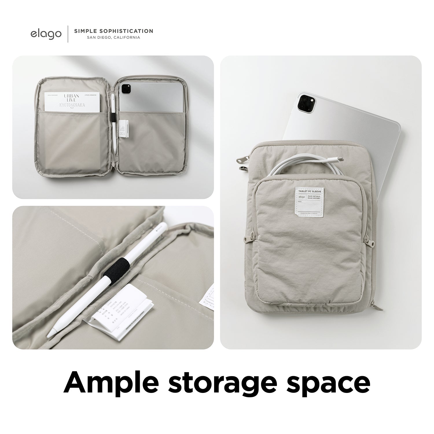 Elago - Tablet and Laptop Sleeve - Small