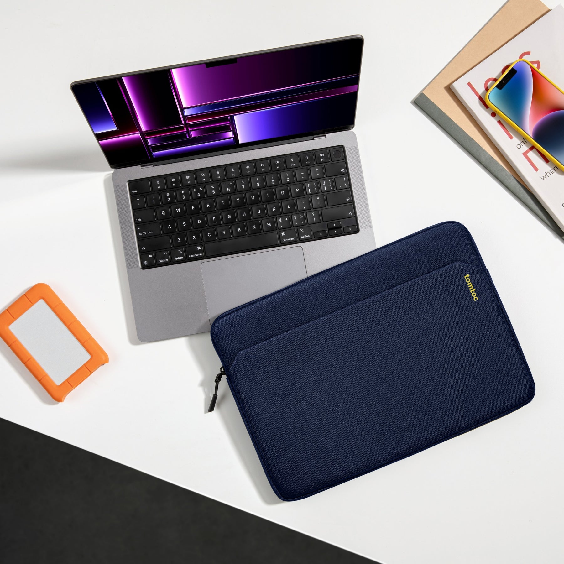 Tomtoc - Light-A18 Laptop Sleeve for 15 inch MacBook Air