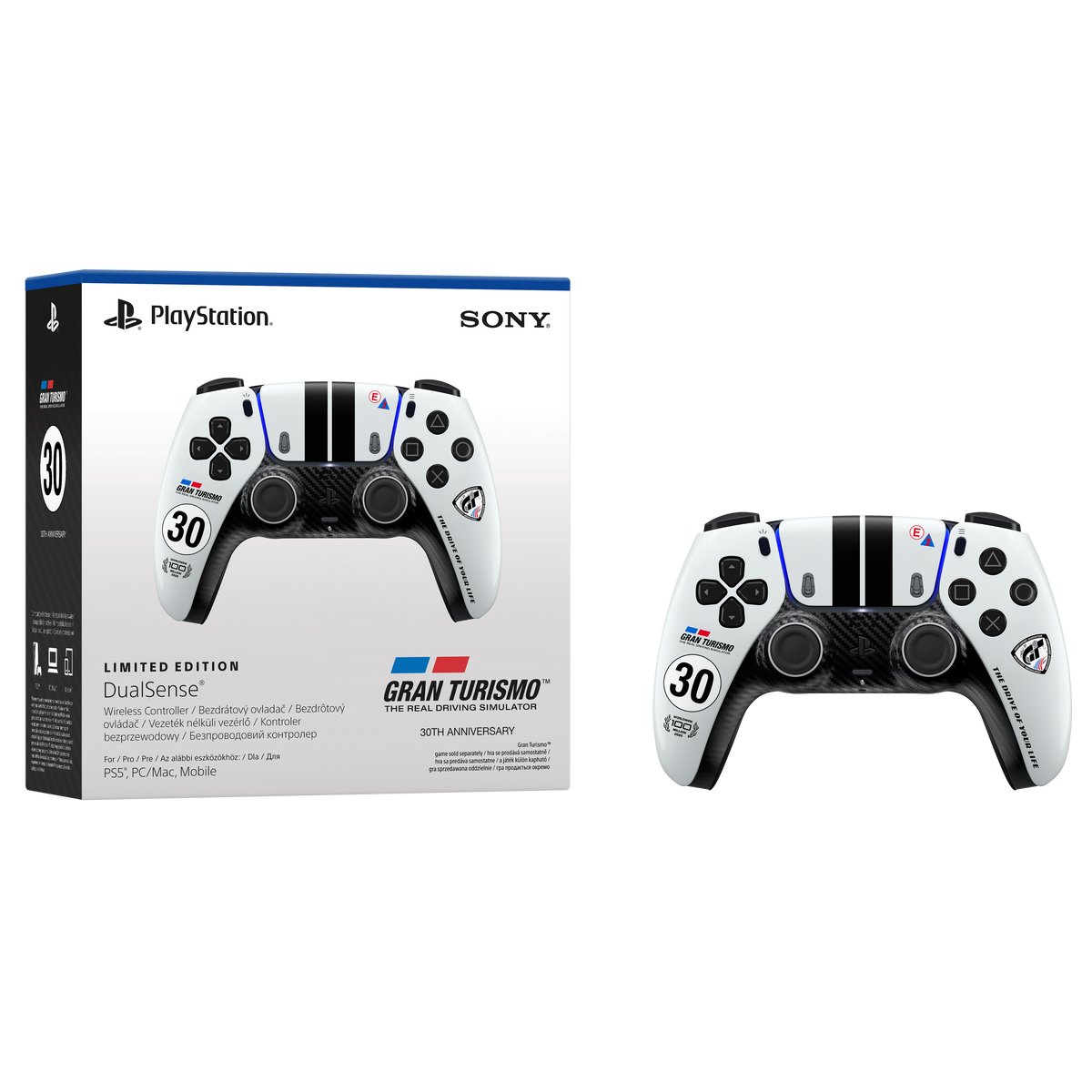 Sony - DualSense Gran Turismo® Limited Edition - Wireless Gamepad Gran Turismo®