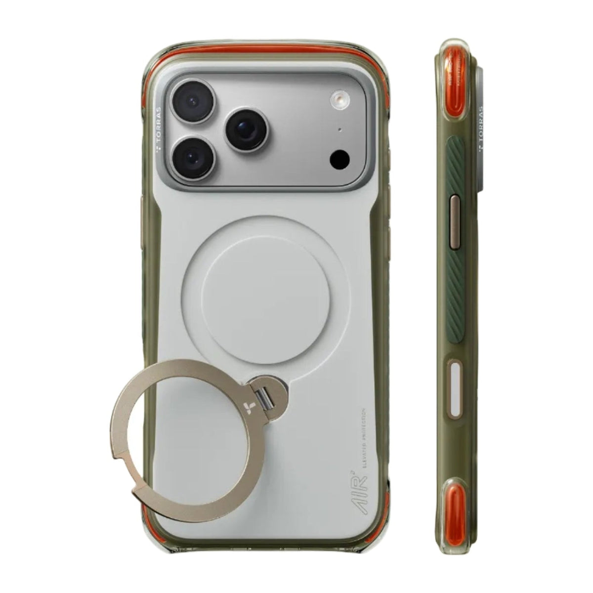 Torras - Ostand Q3 Air Pro MagSafe Case for 18 Pro Max and iPhone 17 Pro Max