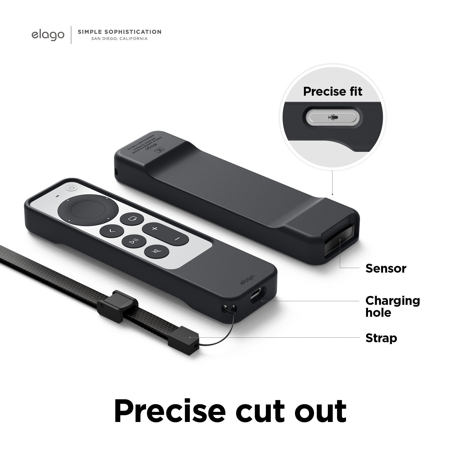 Elago - R1 Intelli Case for 2022/2021 Apple TV Siri Remote