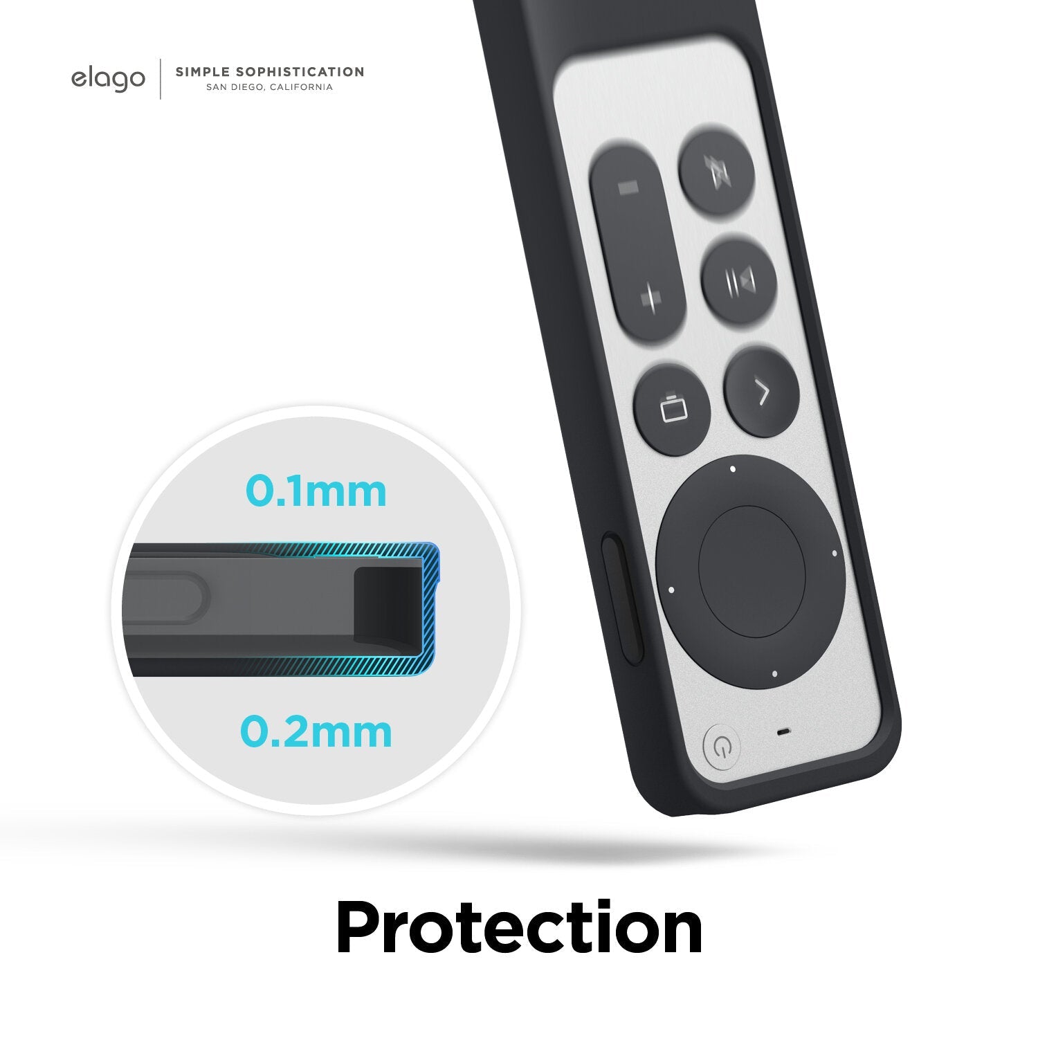 Elago - R2 Slim Case for 2022/2021 Apple TV Siri Remote