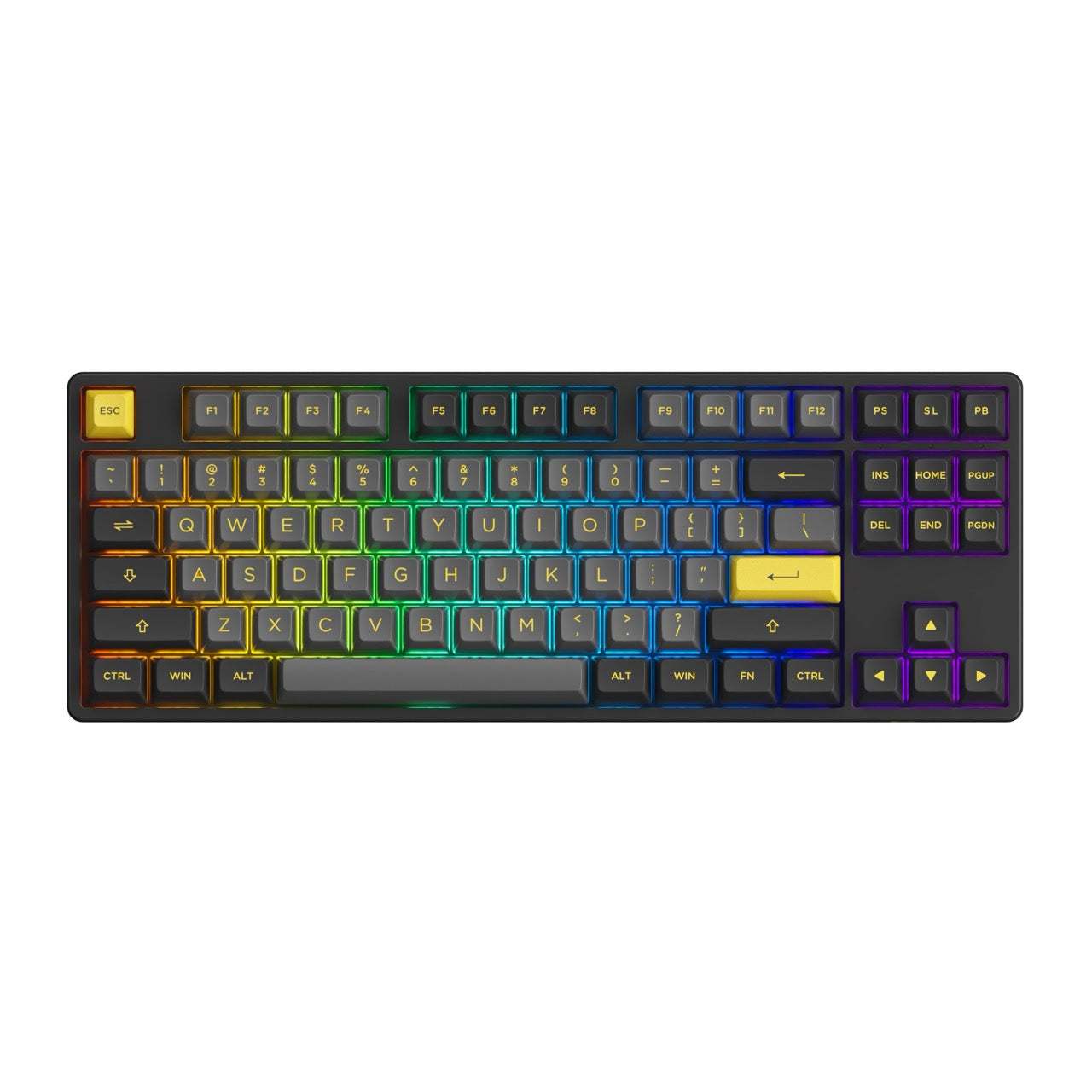Akko - Black & Gold 5087B Plus Wireless Mechanical Keyboard