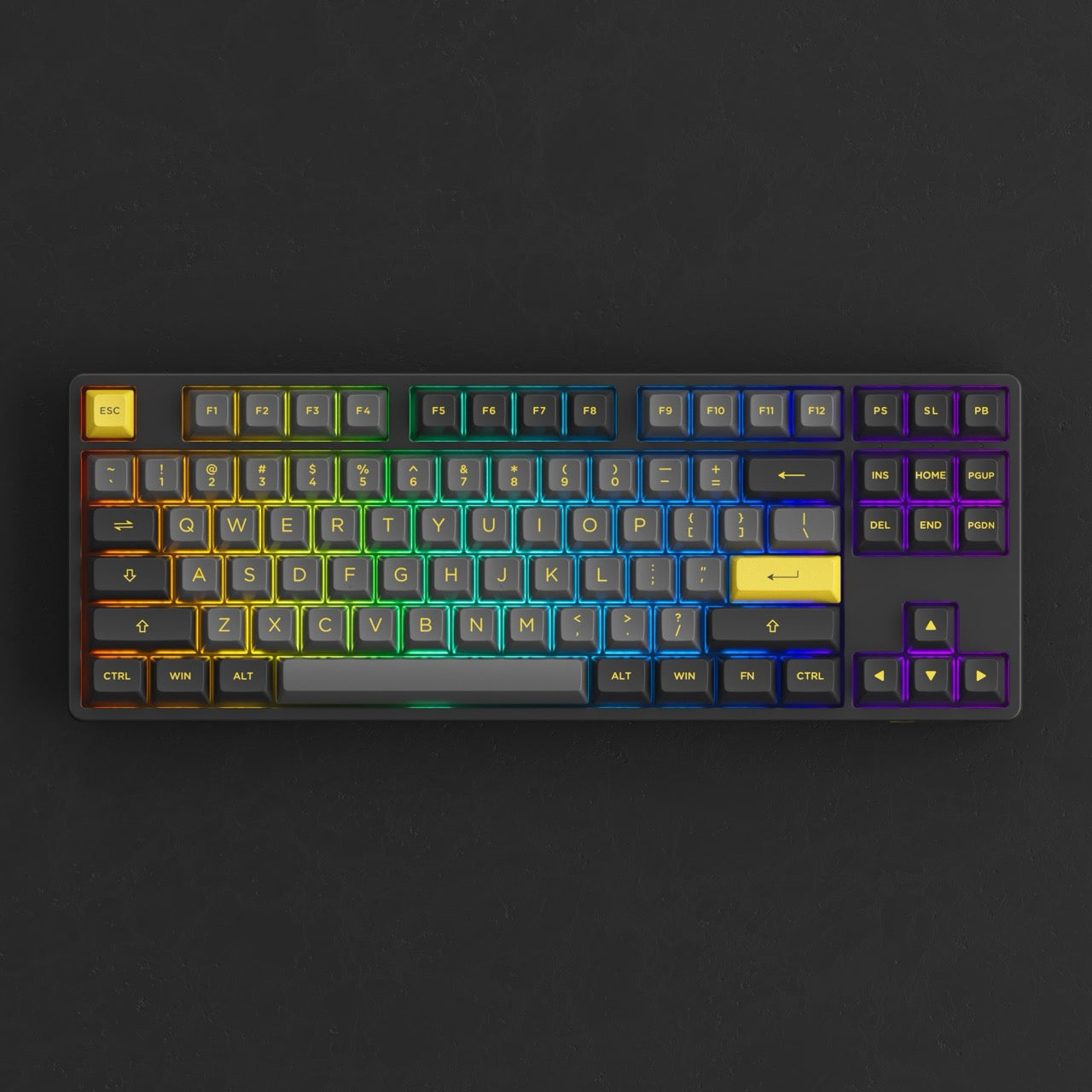 Akko - Black & Gold 5087B Plus Wireless Mechanical Keyboard