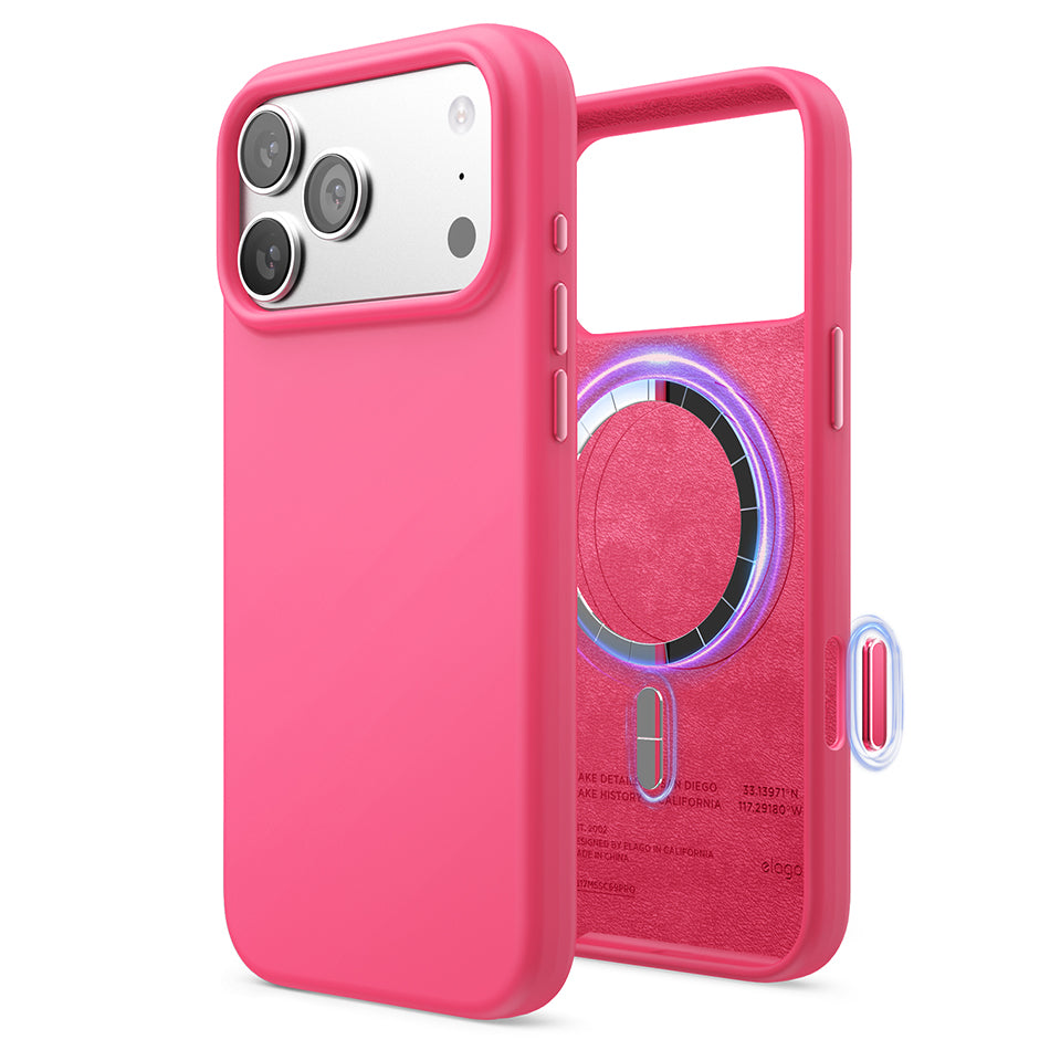 Elago - Magnetic Silicone Case for Iphone 17 Pro Max