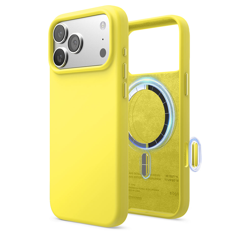 Elago - Magnetic Silicone Case for Iphone 17 Pro Max