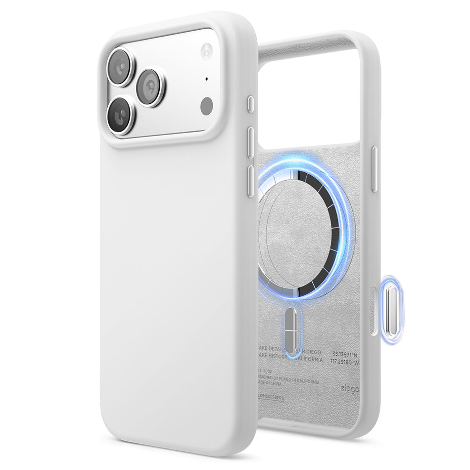 Elago - Magnetic Silicone Case for Iphone 17 Pro Max
