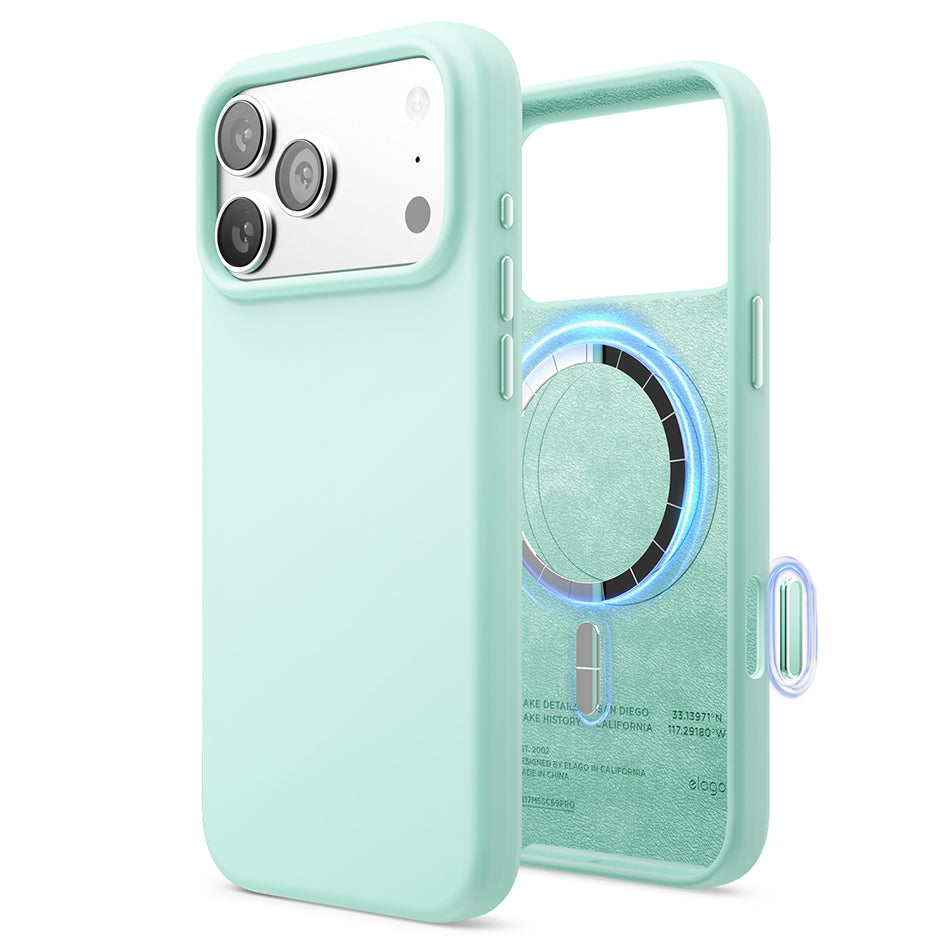 Elago - Magnetic Silicone Case for Iphone 17 Pro Max