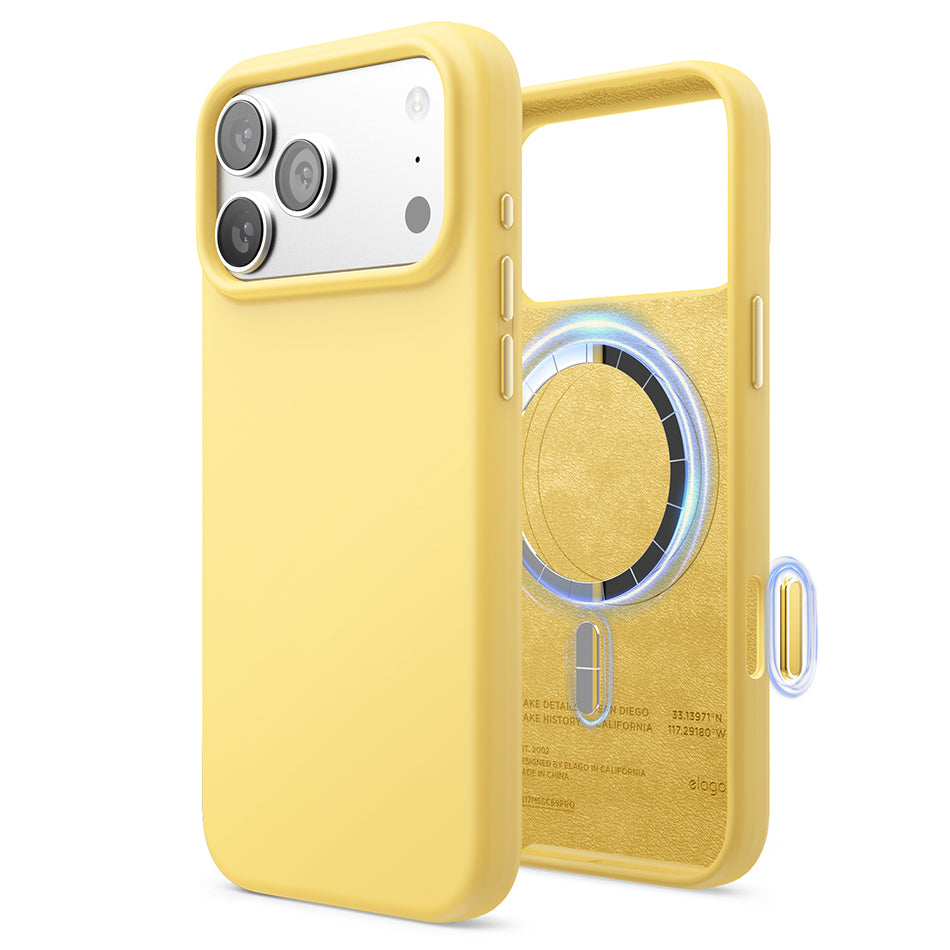 Elago - Magnetic Silicone Case for Iphone 17 Pro Max