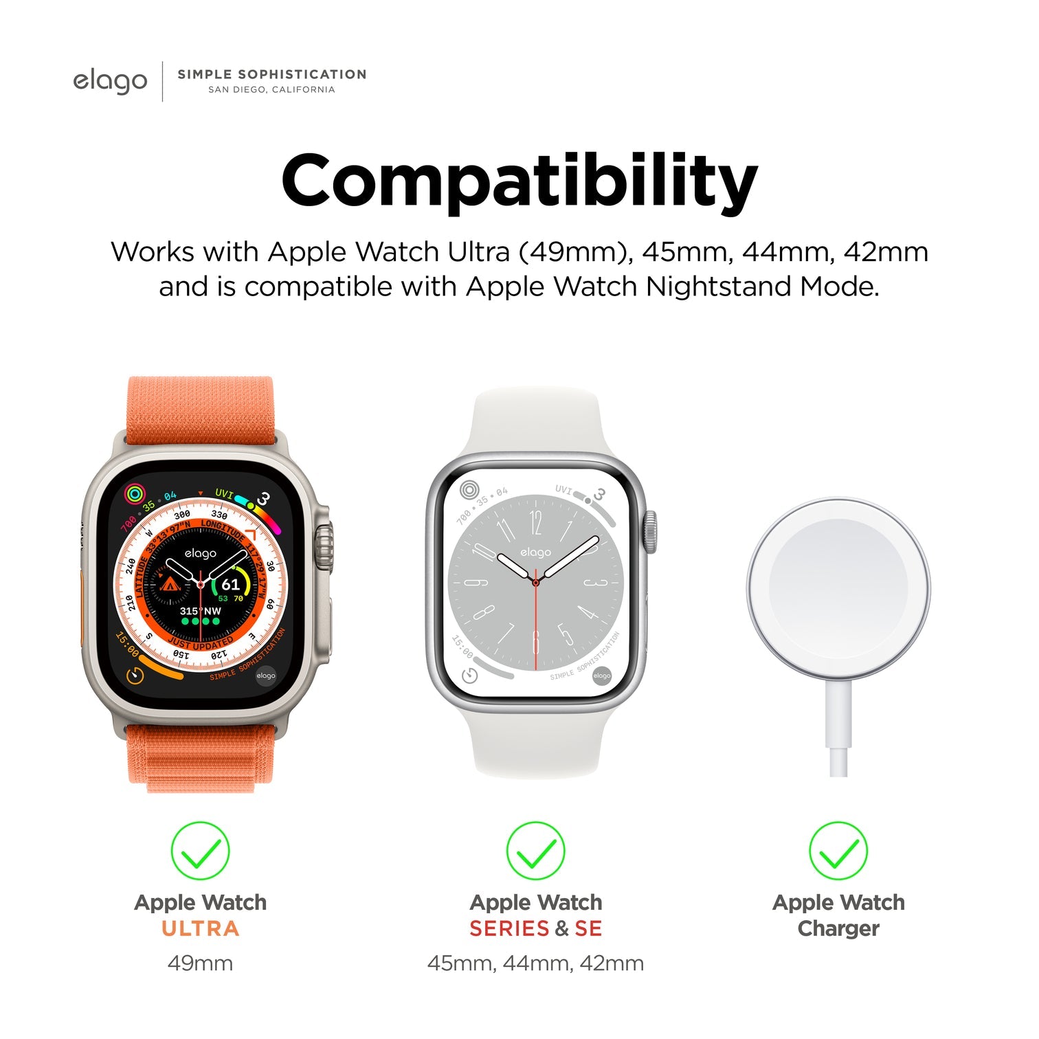 Elago - W10 Stand for Apple Watch Ultra